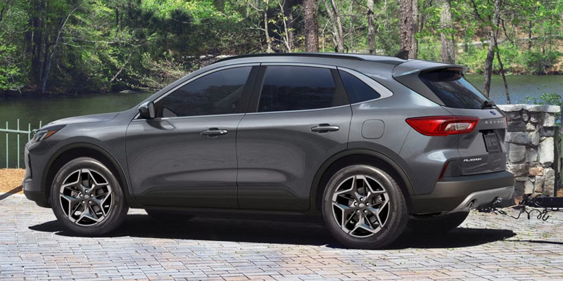 a gray 2026 Ford Escape SUV parked outside in O'Fallon, IL