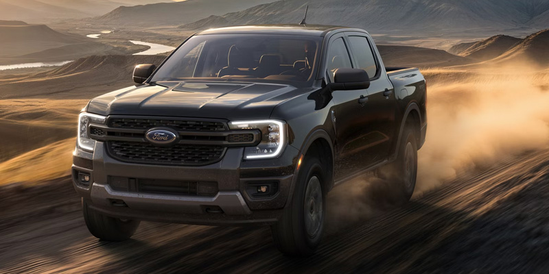 Black Ford Ranger