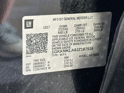 2018 GMC Acadia SLE-1