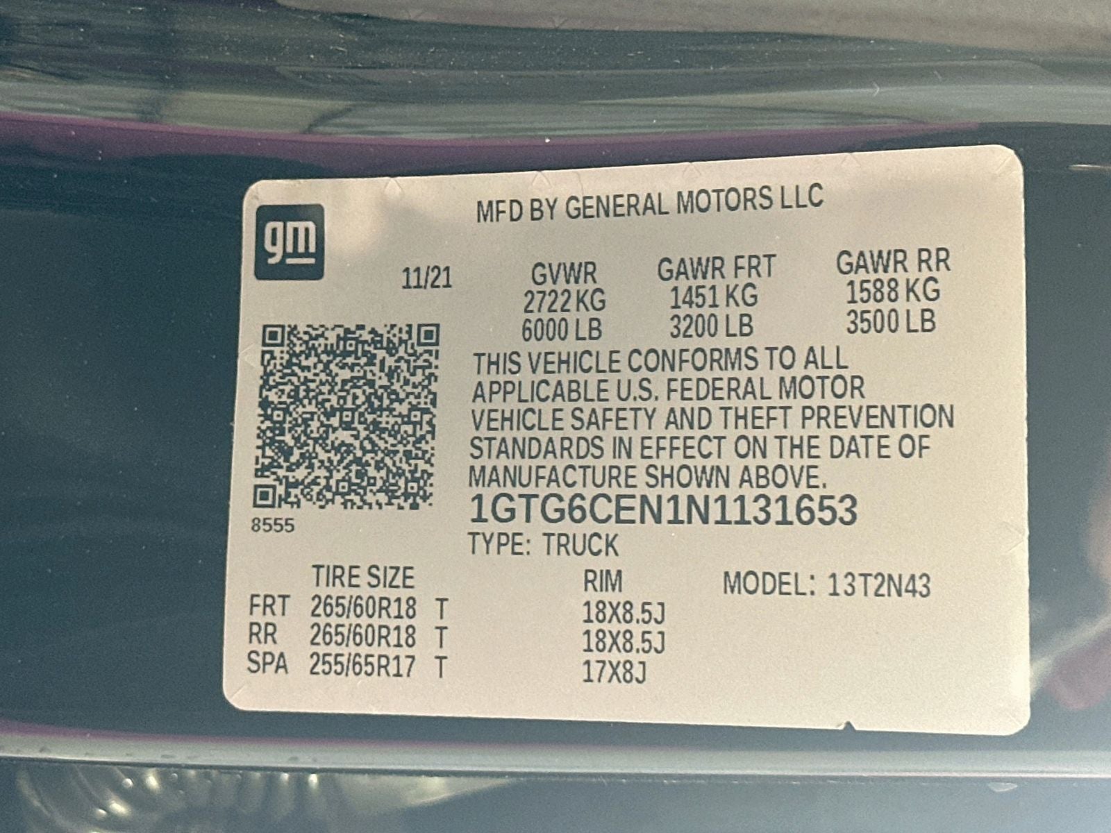 2022 GMC Canyon 4WD Crew Cab Short Box Elevation