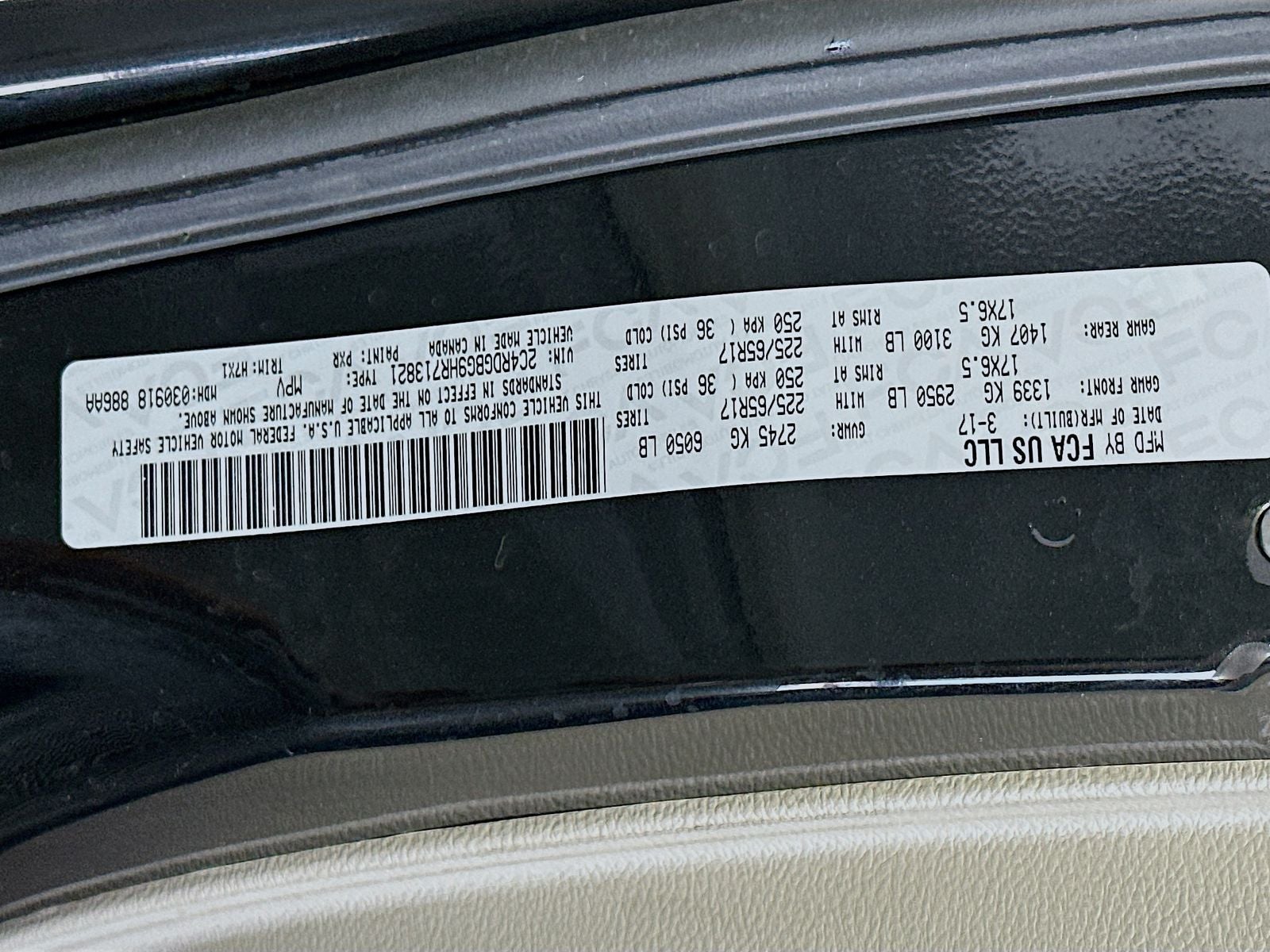 2017 Dodge Grand Caravan SE