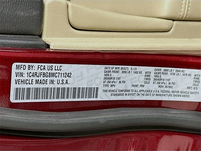 2021 Jeep Grand Cherokee Limited