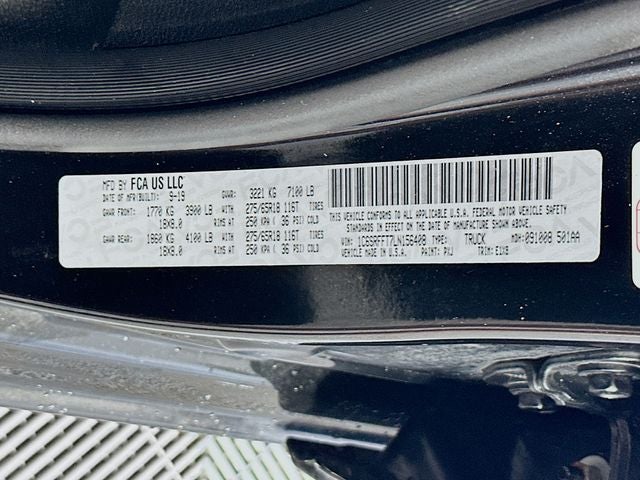 2020 RAM 1500 Big Horn/Lone Star