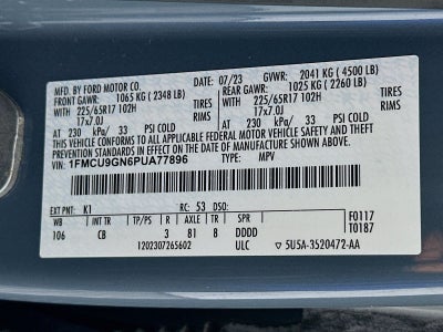 2023 Ford Escape Active