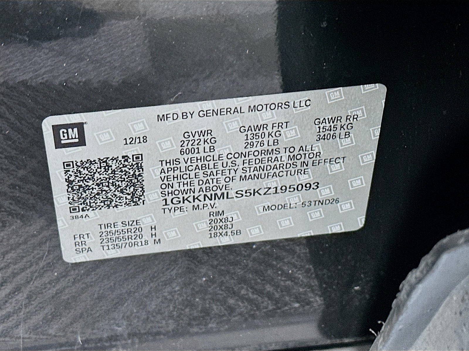 2019 GMC Acadia SLT-1