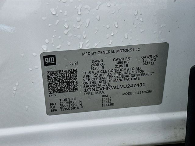 2021 Chevrolet Traverse LT Leather