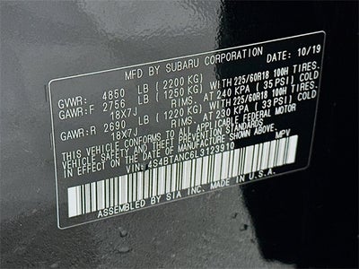 2020 Subaru Outback Limited