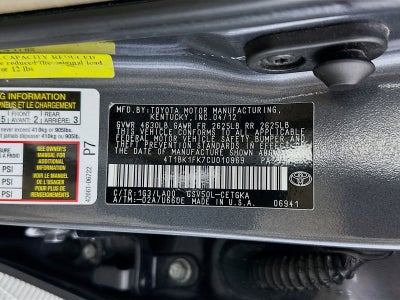 2012 Toyota Camry XLE