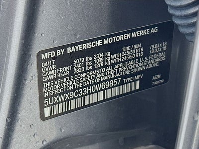 2017 BMW X3 xDrive28i