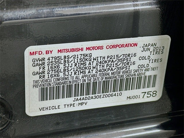 2014 Mitsubishi Outlander ES