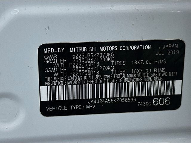 2019 Mitsubishi Outlander PHEV GT