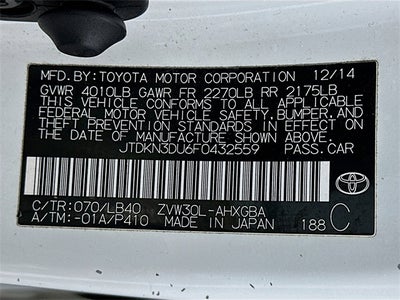 2015 Toyota Prius Four