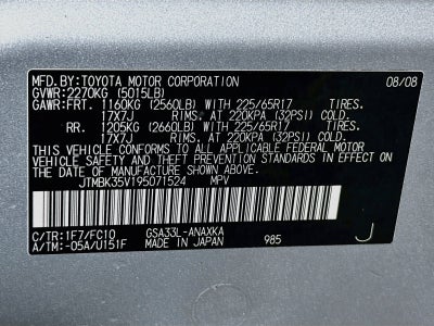 2009 Toyota RAV4 Base