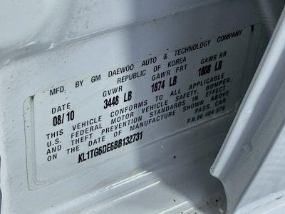 2011 Chevrolet Aveo5 2LT