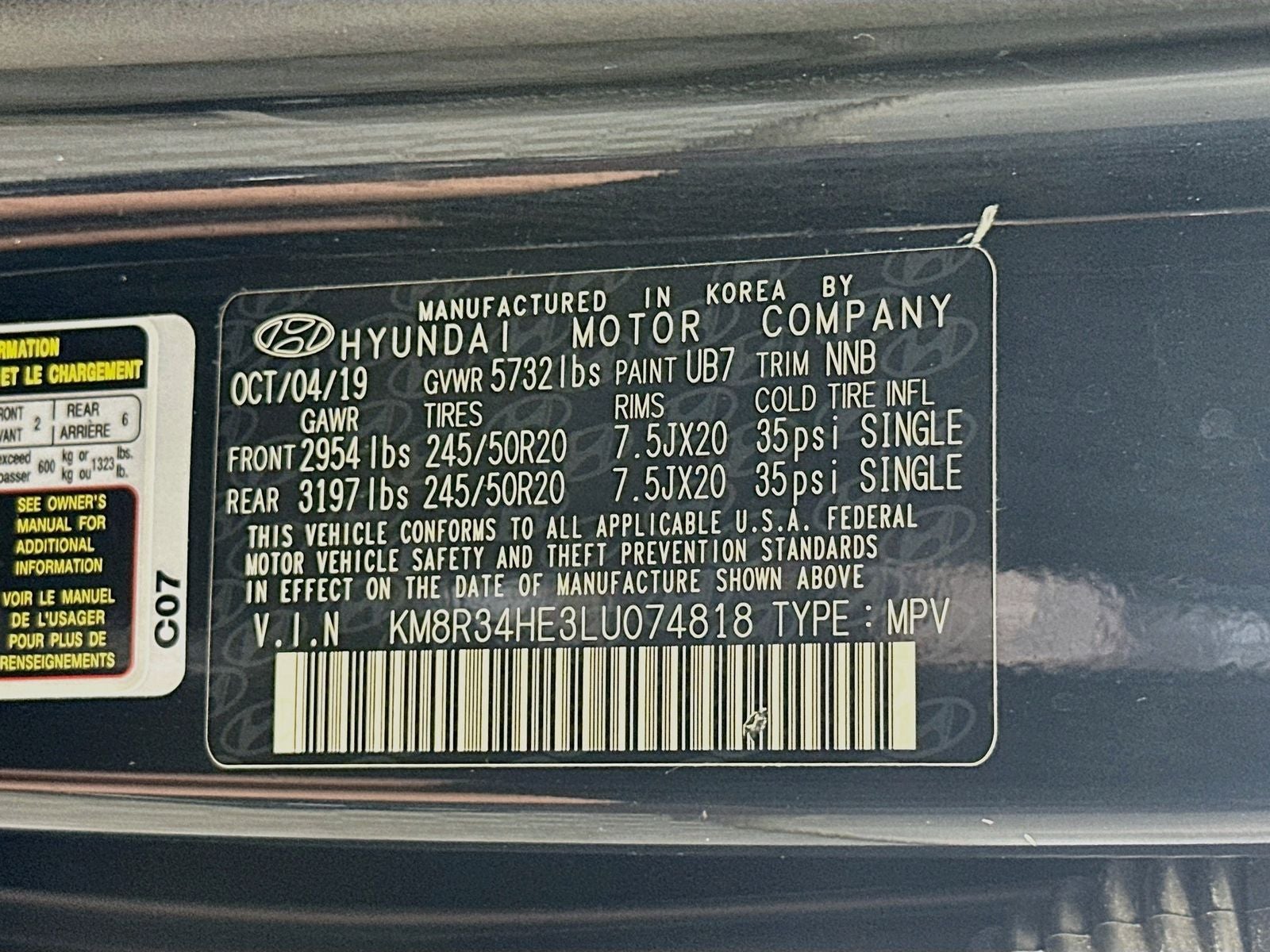 2020 Hyundai Palisade SEL