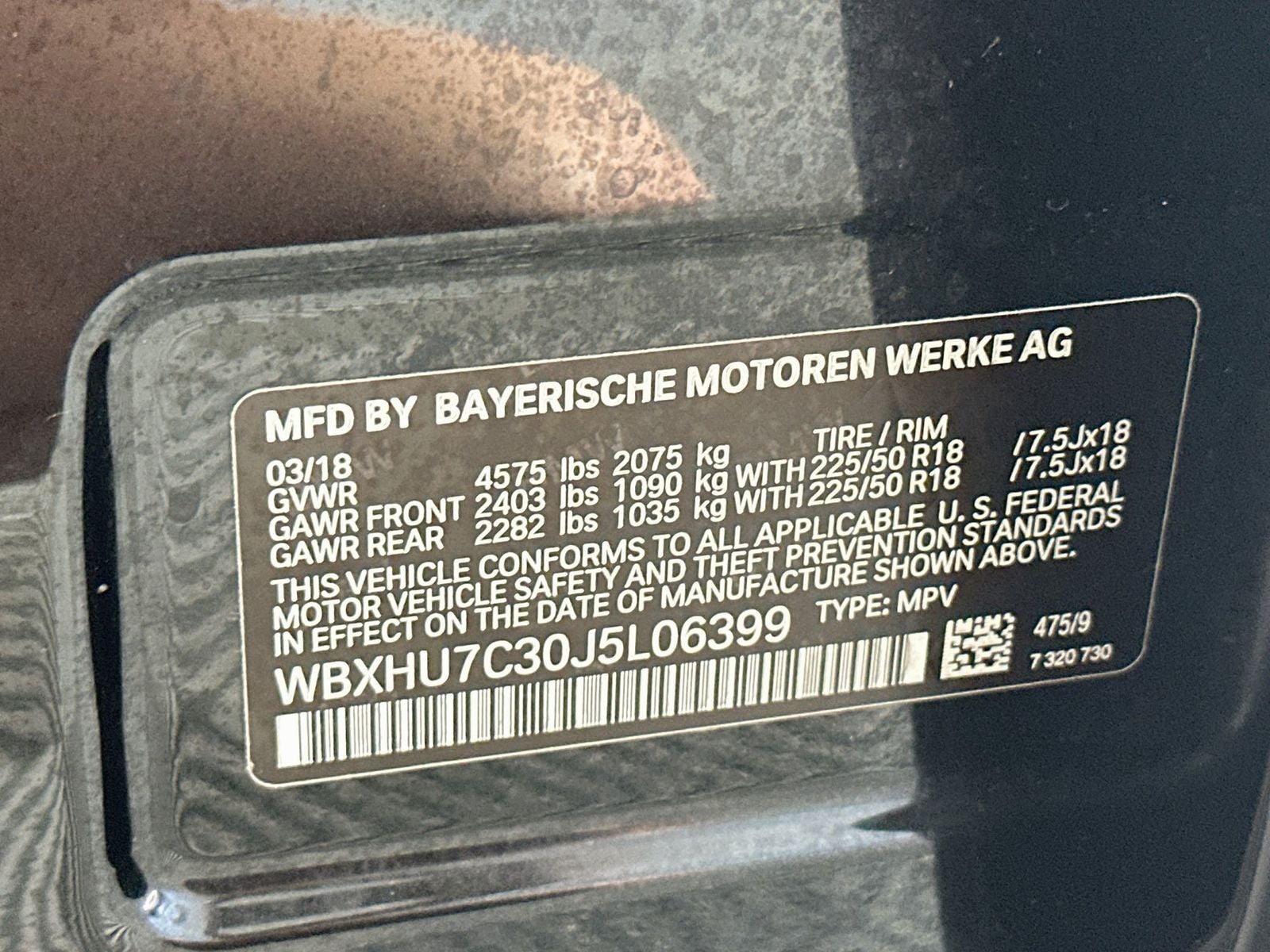 2018 BMW X1 sDrive28i