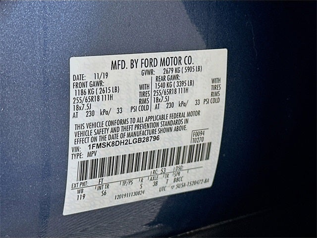 2020 Ford Explorer XLT