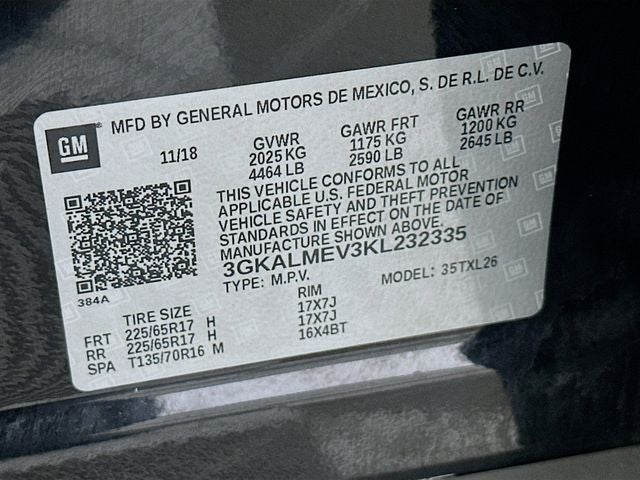 2019 GMC Terrain SLE