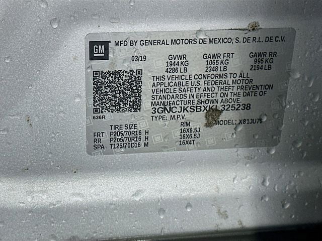 2019 Chevrolet Trax LS