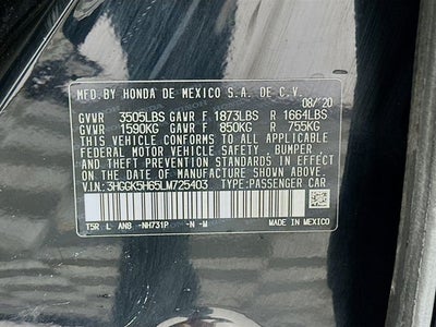 2020 Honda Fit Sport