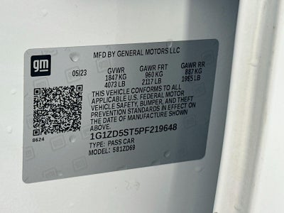 2023 Chevrolet Malibu LT 1LT