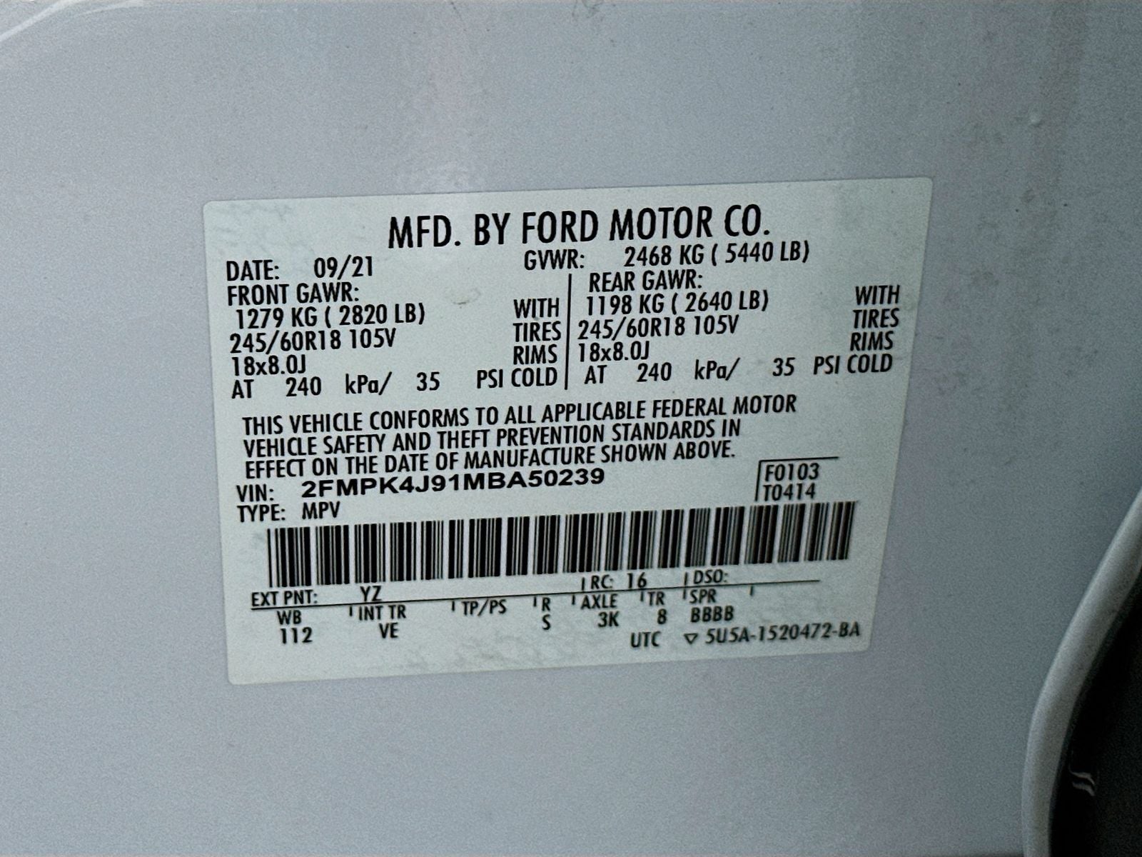 2021 Ford Edge SEL