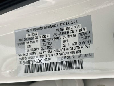 2024 Mazda Mazda CX-30 2.5 Turbo Premium Plus Package w/Premium Plus Package