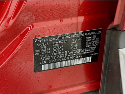 2019 Hyundai Santa Fe Limited