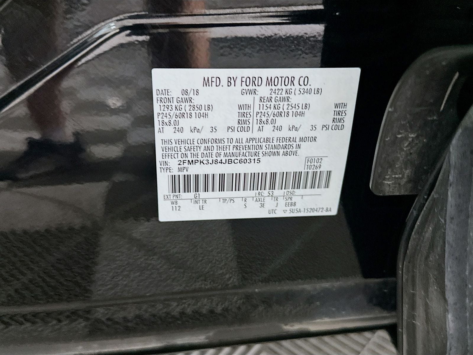 2018 Ford Edge SEL