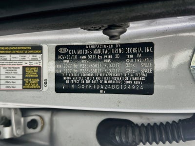2011 Kia Sorento LX
