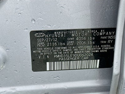 2013 Hyundai Elantra GT Base