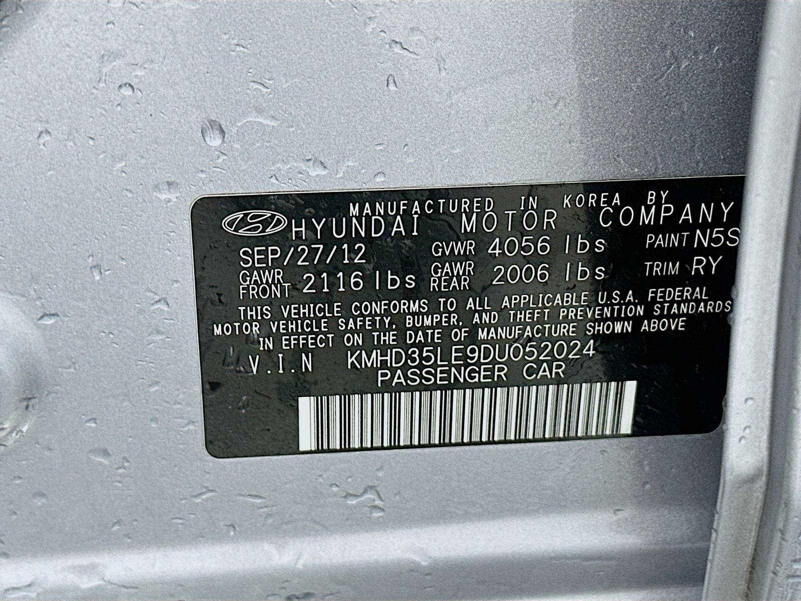 2013 Hyundai Elantra GT Base