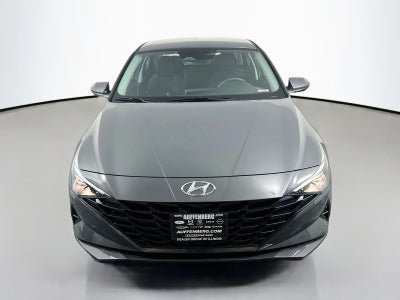 2023 Hyundai Elantra Hybrid Blue