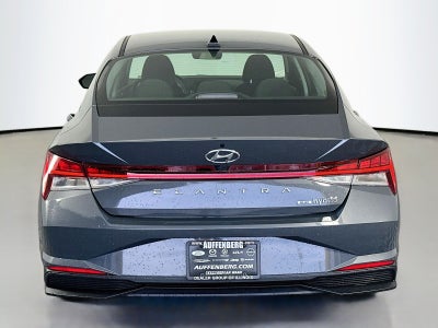 2023 Hyundai Elantra Hybrid Blue