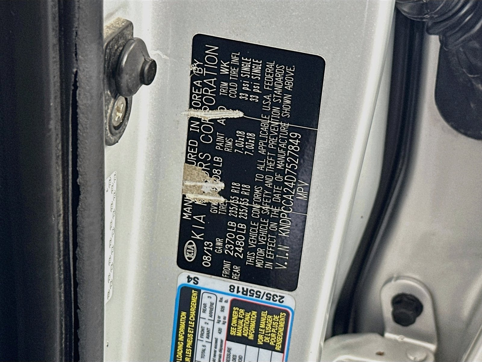 2013 Kia Sportage EX