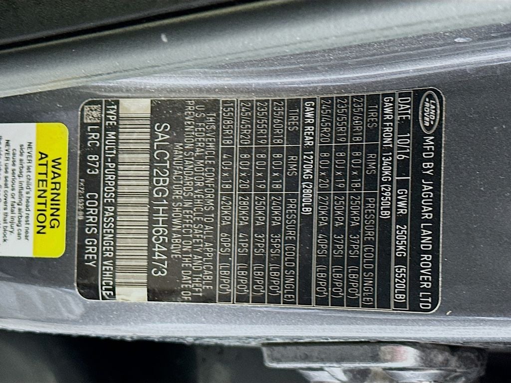 2017 Land Rover Discovery Sport HSE Luxury