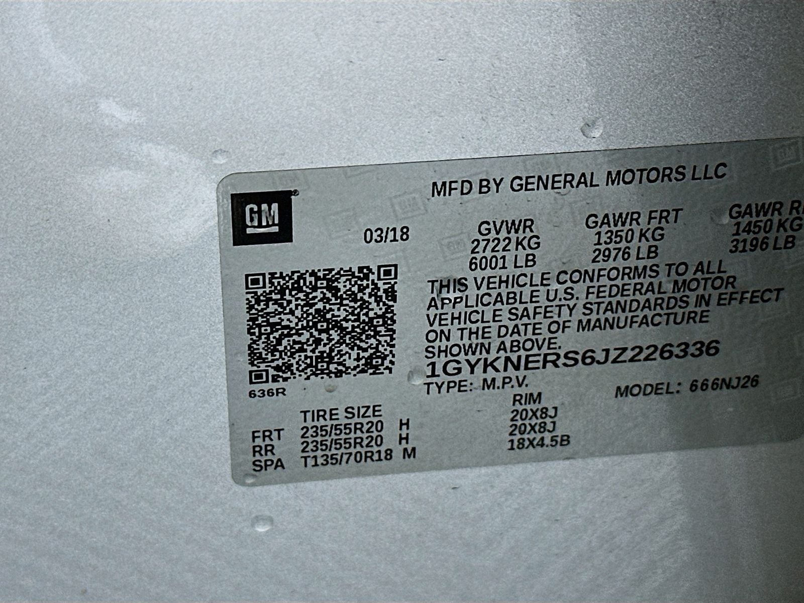 2018 Cadillac XT5 Premium Luxury FWD