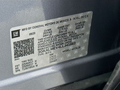 2020 GMC Terrain SLE