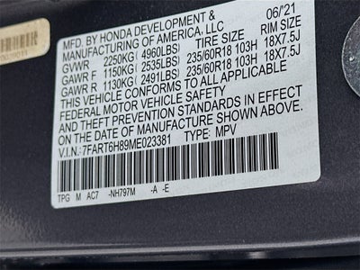 2021 Honda CR-V Hybrid EX-L