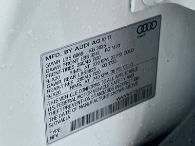2018 Audi Q7 Prestige
