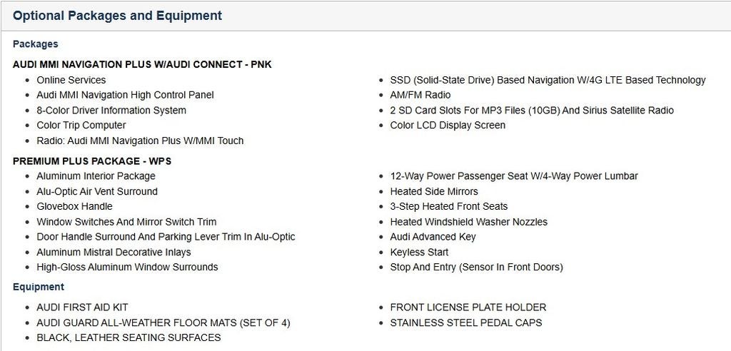 2015 Audi A3 Sedan 2.0T Premium Plus