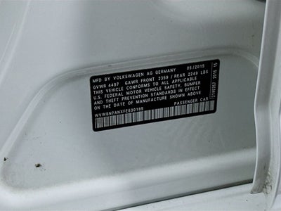 2015 Volkswagen CC R-Line