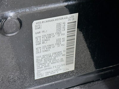 2019 Nissan Rogue SL