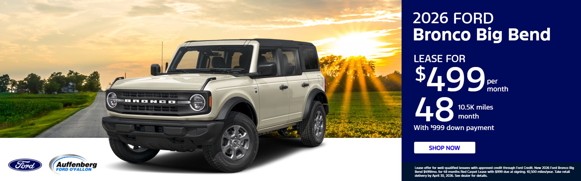 2026 Ford Bronco Big Bend