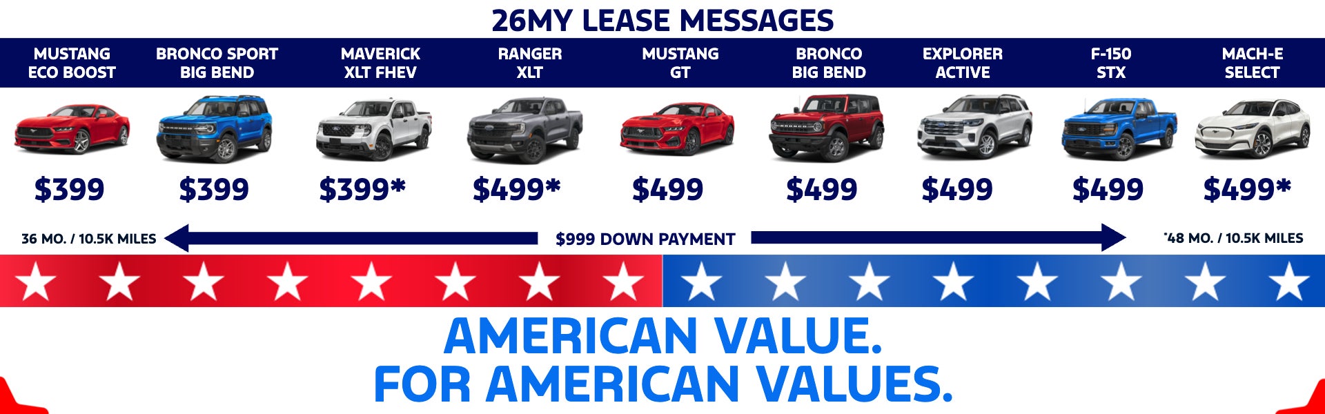 26MY Lease Messages