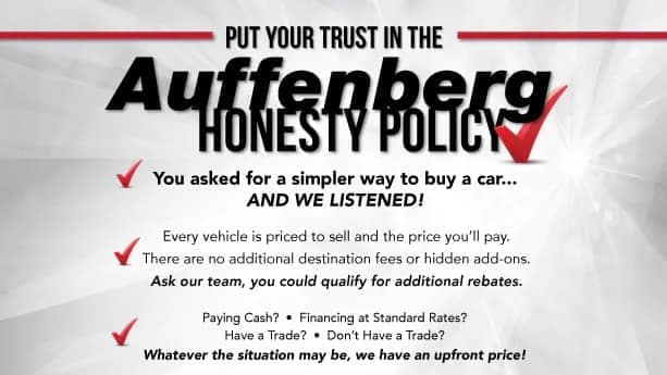 Auffenberg Honesty Policy | Auffenberg Ford North in O'Fallon IL